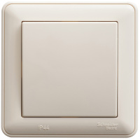 W59 1-клавишный Переключатель, 10АХ, в сборе, слоновая кость Schneider Electric