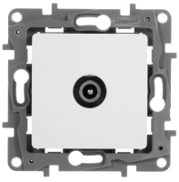 Розетка TV проходная Legrand Etika Белый