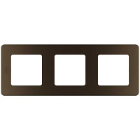 Рамка декоративная универсальная, 3 поста, Legrand Inspiria Бронза