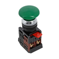 Кнопка зеленая NO+NC грибок EKF PROxima AEA-22