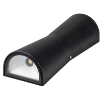 Светильник светодиодный для наружной подсветки стен LGD-Wall-Tub-J2B-12Вт 3000К 855Lm Arlight Черный