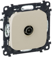 Розетка TV проходная Legrand Valena Allure Слоновая кость