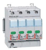 Устройство защиты от импульсных перенапряжений - класс 1+2 - Iimp 8kA - 4П Legrand