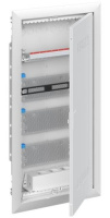 Шкаф мультимедийный с дверью с радиопрозрачной вставкой 4 ряда ABB UK648MW