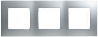 Рамка 3-постовая Legrand Etika Алюминий