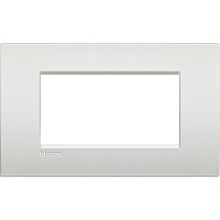 Рамка AIR 4 мод Bticino Living Light Белый жемчуг