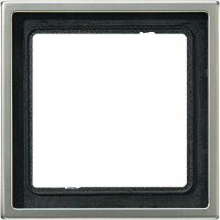 Рамка 1-постовая Jung LS 990 Алюминий