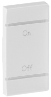 Клавиша с символом "On-Off" правая 1 мод Legrand Valena Life MyHome BUS/SCS Белый