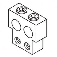 Выводы задние для медных/алюминиевых кабелей 2x150мм2 ABB Sace Tmax S6-T6 630 Kit RC CuAl