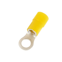 Наконечник с отверстием под винт и изолир.фланцем ПА, легкий ввод жилы, 2,5-6 кв.мм М8 DKC НКИ