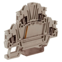 HMD.1/CIGR(Ex), 2-х уровневый проходной зажим, серый, 1,5 кв.мм с постоянной перемычкой DKC