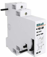 Расцепитель независимый c дополнительным контактом 220В AC монтаж справа DEKraft НД-101