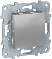 Переключатель 1-клавишный перекрестный сх.7 10 AX 250В Schneider Electric Unica New Алюминий