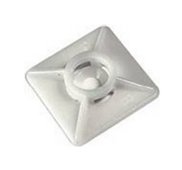 База монтажная самоклеющаяся спец.акрил 27х27мм для хомутов 2х4,8мм Quadro DKC