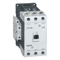 Контактор CTX3 100 3P 75A (AC-3) 2но2нз ~24В Legrand