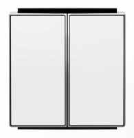 Клавиша 2-ая ABB NIE Sky Альпийский белый 8511 BL