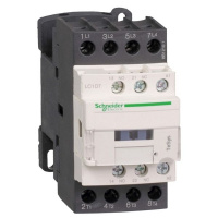 Контактор 20A, 4НО, доп.конт. 1НО+1НЗ, катушка 220V~ 50/60Гц, винт.зажим Schneider Electric TeSys D