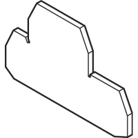Изолятор FEM8D2 торцевой для M6/8.D2 серый ABB