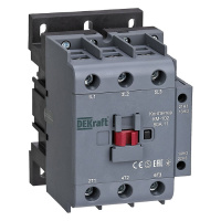 Контактор 80А 110В АС3 АС4 1НО+1НЗ КМ-102 DEKraft