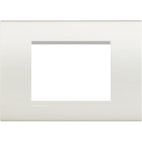 Рамка прямоугольная 3 мод Bticino Living Light Белый