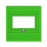 Накладка для розеток USB / HDMI / VGA зелёный ABB Levit