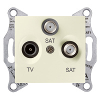 RTV/SAT/SAT Розетка оконеч., беж. Schneider Electric