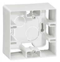 Коробка для накладного монтажа 1 пост Legrand Etika Белый