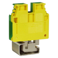 TEC.16/D, зажим для заземления желт.зелен 16 кв.мм DKC