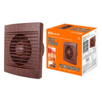 Вентилятор бытовой настенный 148мм 25W 280м3/ч 46Дб IP34 бук TDM ЭКО 150 С