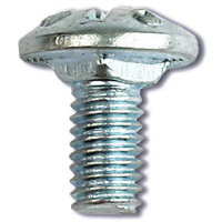 Винт с крестообразным шлицем М6x10 нержавеющая сталь AISI 304 DKC M5 Combitech