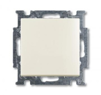 Выключатель 1-клавишный ABB BJB Basic55 chalet Белый