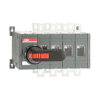 Рубильник реверсивный до 400A 4P, - 0 - / с ручкой ABB OT400E04CFP
