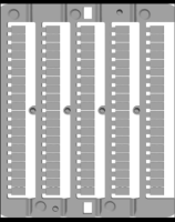 Серия от ""1"" до ""50"", горизонтальная ориентация DKC CNU/8/51