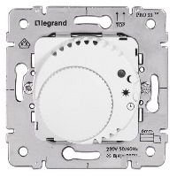 Термостат c LED-индикатором НЗ-контакт 8A cos φ=1 / 4A cos φ=0,6 Legrand Galea Life Белый