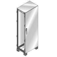 Шкаф с двойной непрозрачной дверью с перекрытием 1800x1200x600мм, IP66 ABB ISX