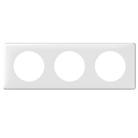 Рамка 3-постовая 2+2+2 мод Legrand Celiane Белый