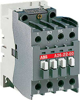 Контактор A26-22-00 (26А AC3) катушка 220В AC ABB