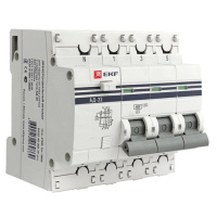 Дифференциальный автомат 3P+N 40A/100mA (C) тип AC электронный защита 270В 4,5kA EKF PROxima АД-32