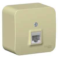 Blanca о/у Розетка компьютерная RJ45, кат.5e, изол.пл.,бежевый Systeme Electric