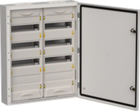 TITAN 5 Корпус металлический ЩРн-96 (2х48) 710х570х140 IP54 сер IEK