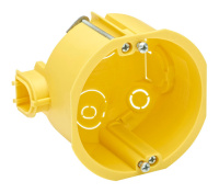 Монт коробка, полые стены, 68 мм, гл. 47 мм, желт Schneider Electric
