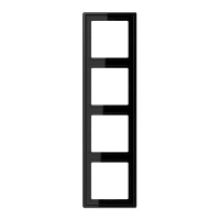 Рамка 4-постовая Jung LS 990 Черный