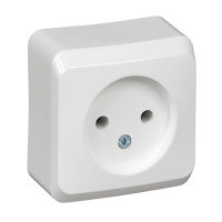 Этюд о/у Розетка без заземления без шторок 16А 250B, бук, россия SE