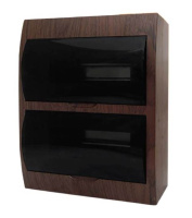 Щит распределительный навесной темное дерево IP41 EKF PROxima ЩРН-П-24