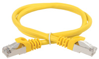 Коммутационный шнур (патч-корд), кат.5Е FTP, 1м, желтый ITK