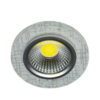 Светильник встраиваемый 5Вт LED + 3Вт LED Белый+Серебро IMEX
