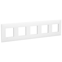 Рамка ARTLEBEDEV, "Avanti", "Белое облако", 10 модулей DKC