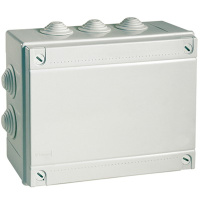 Коробка ответвит. с кабельными вводами IP55 120х80х50 DKC