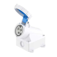 Розетка настенная IP67 16A 2P+E 230В DKC