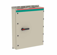 Рубильник в боксе OT630KLCC6TZ до 630 (АС23) 6х-полюсный, 4НО +2 НЗ, черная ручка, С-фланец ABB